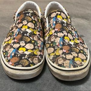 Peanuts × Vans Slip On "The Gang"